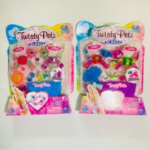 Twisty Pets Series 4 Bling Elephant Unicorn Terrier Puppy Bracelets 2 Packs